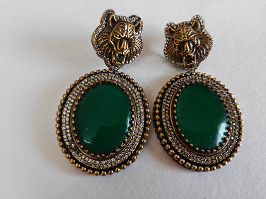 Monalisa Stone Studded Earrings