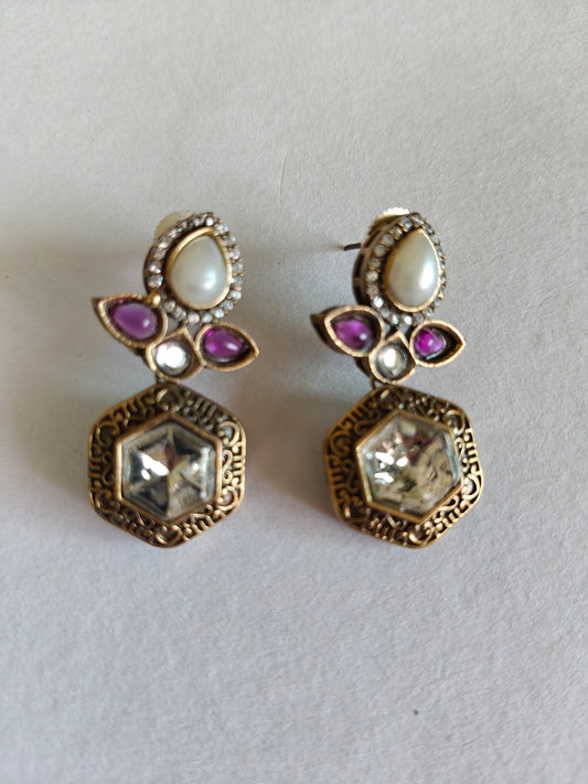 Stone Earrings